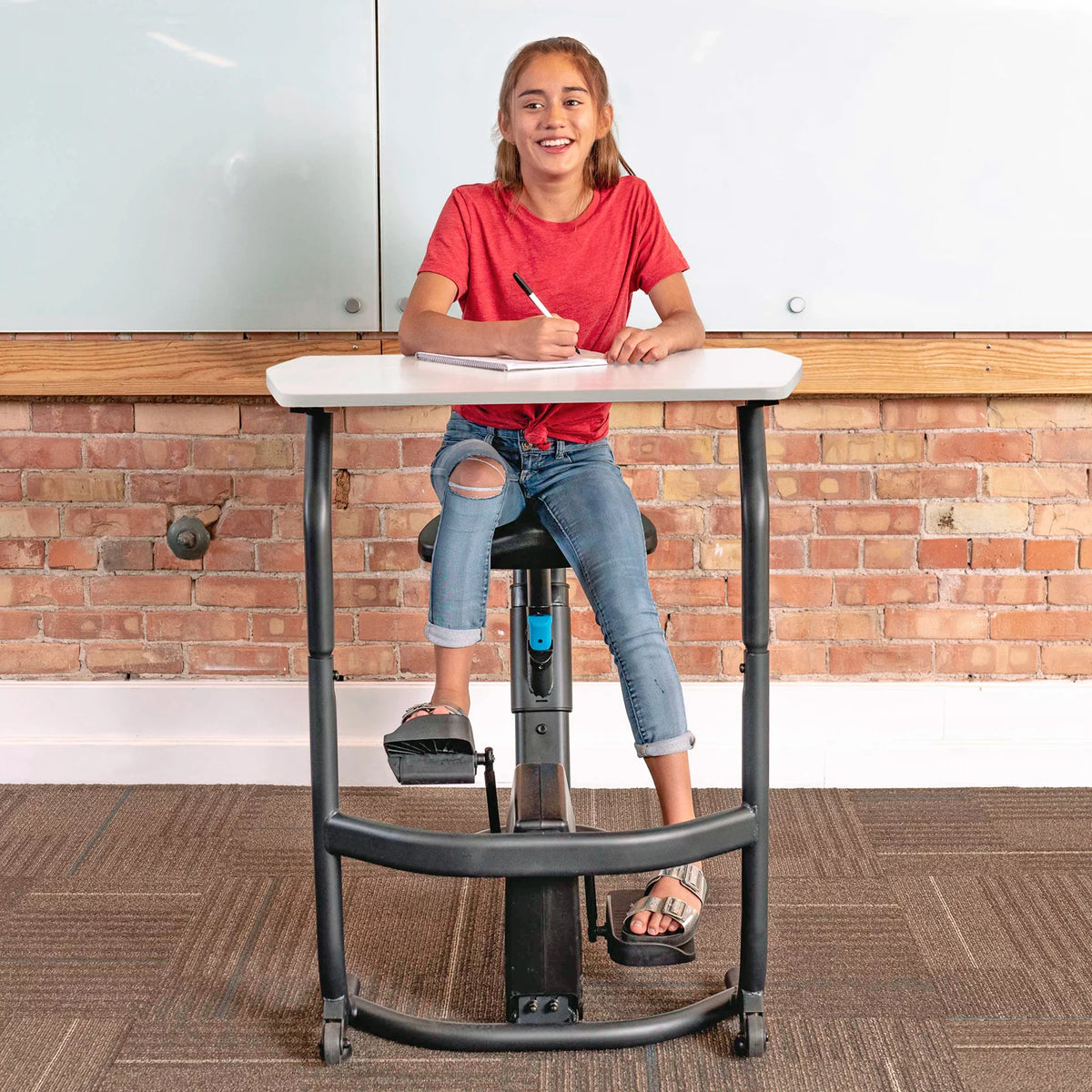 White Bike Desk K1375