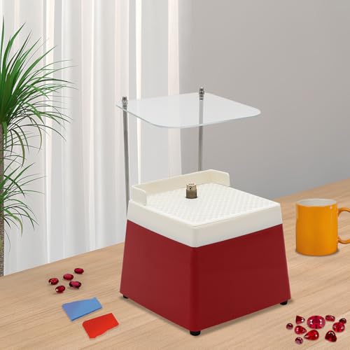 Portable Stained Glass Grinder with Shield F130