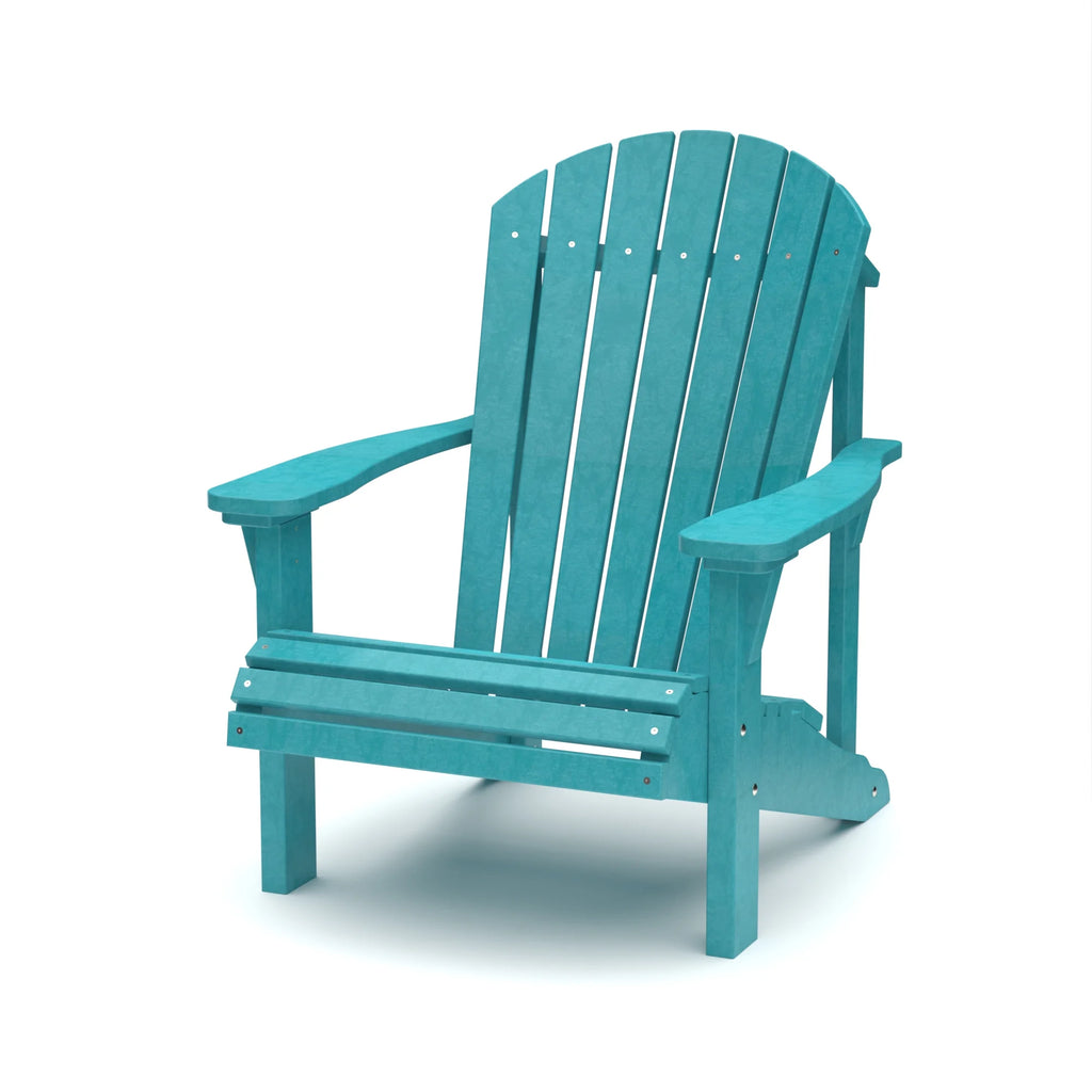 Aruba Blue Weather Resistant Poly Adirondack Chair D5330