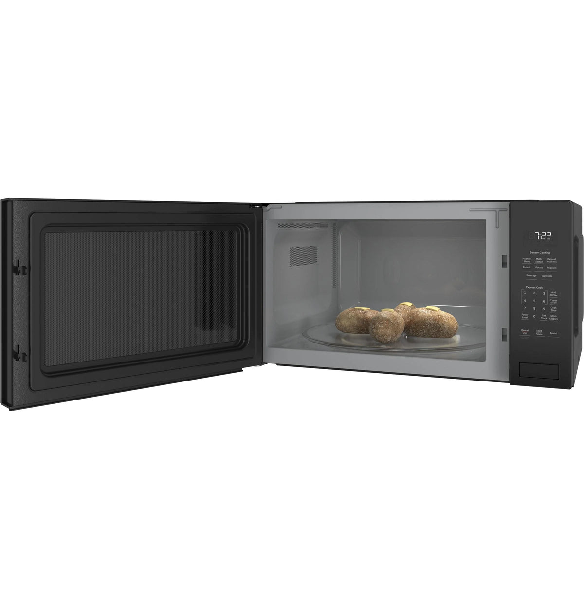 2.2 Cu. Ft. Black Built-in Microwave R491
