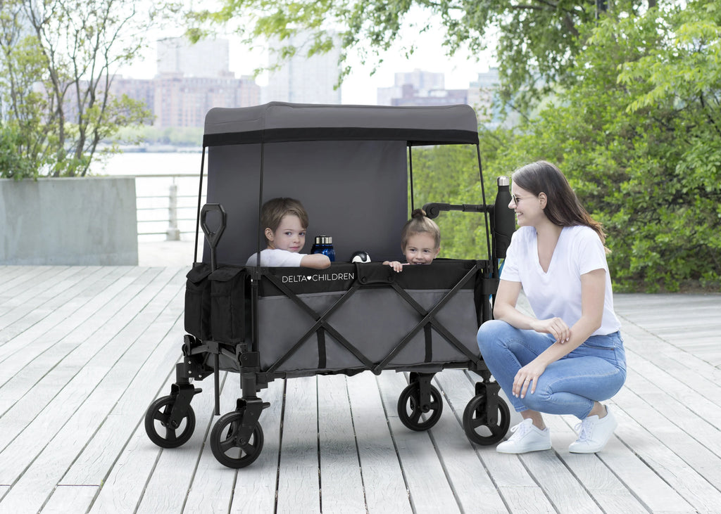 Grey/Black Stroller Wagon I74815