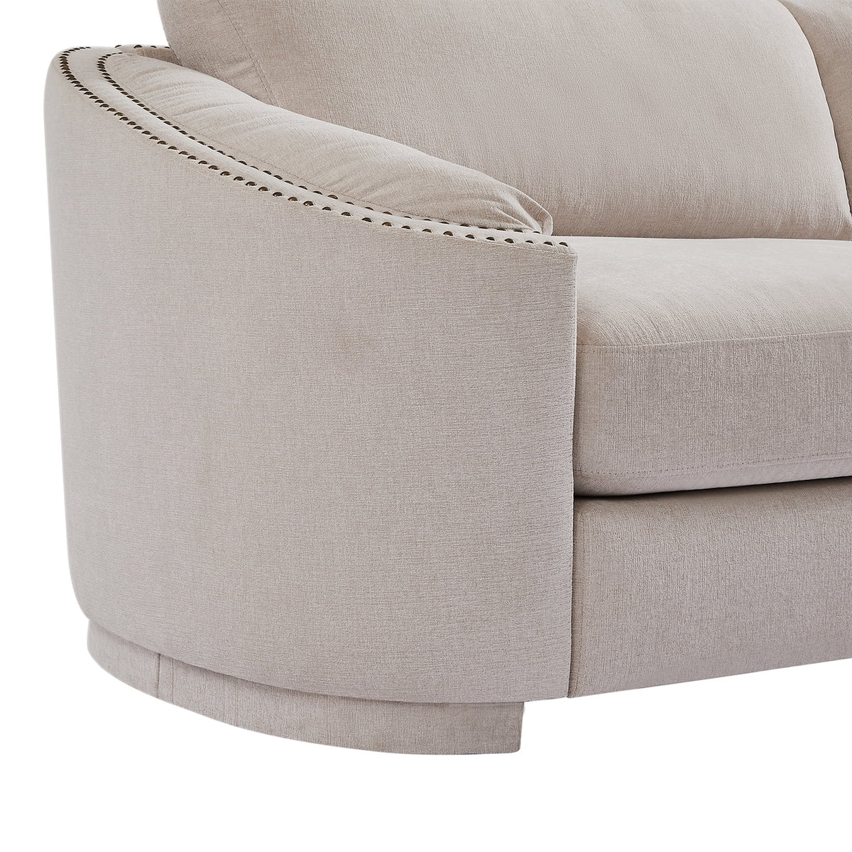 Beige 2 Seat Loveseat Sofa S428