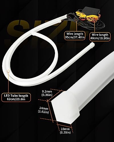 24Inch RGB LED Daytime Running Lights 2-Pack W77540