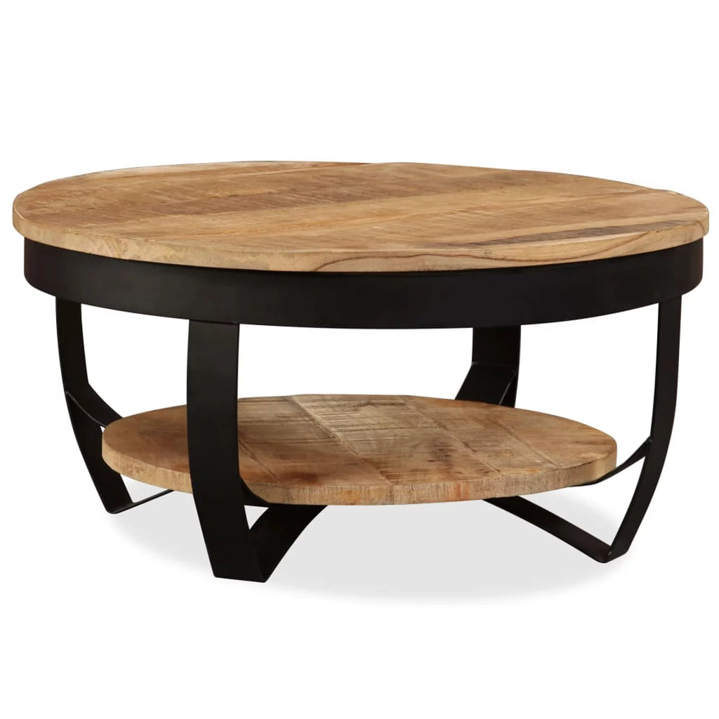 Solid Rough Mango Wood Coffee Table B189