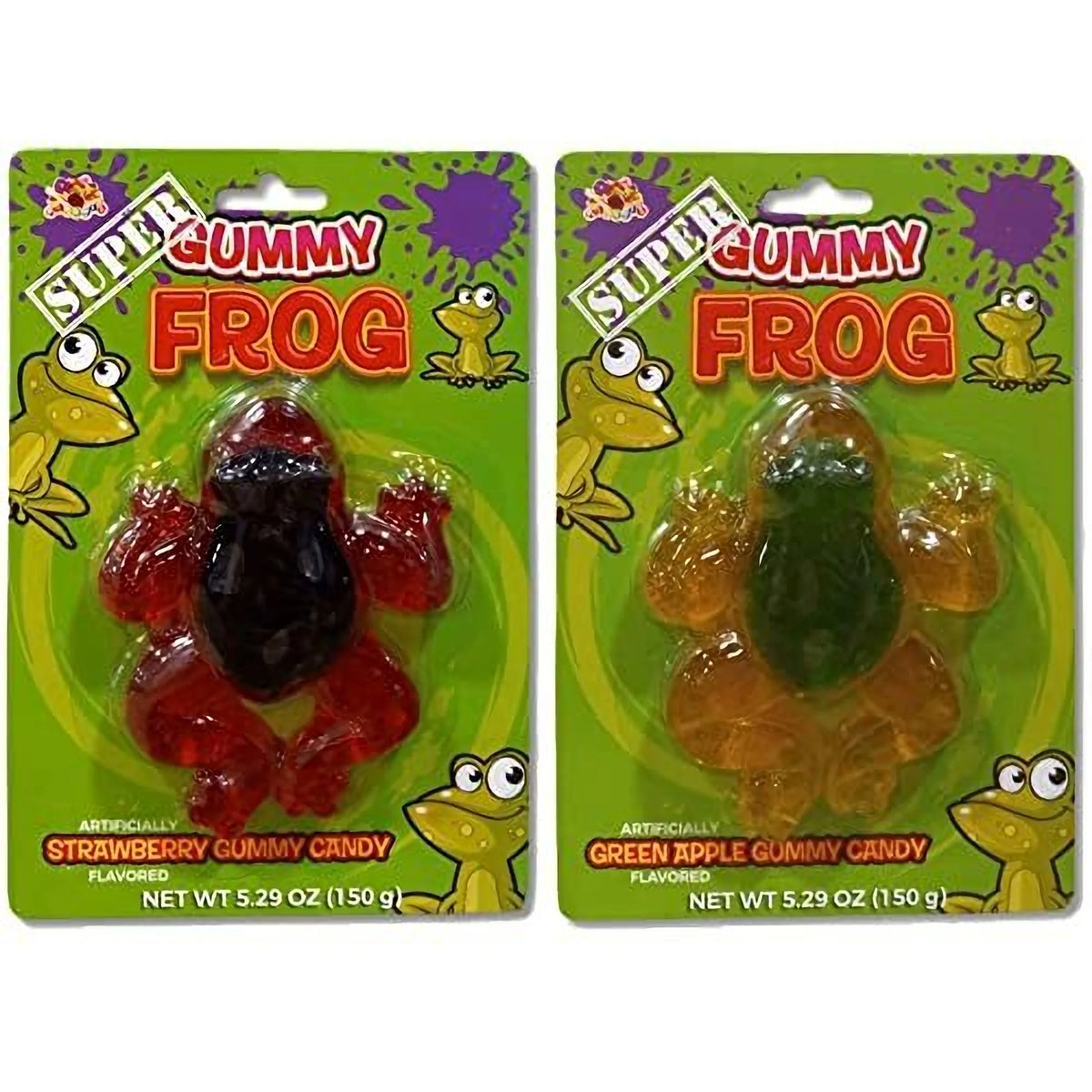 Green Apple & Strawberry Gummy 5.29 Ounce Pack of 4 F672148