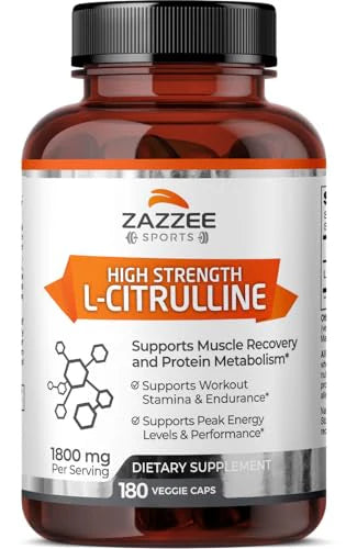 1800 mg L-Citrulline Malate 180 Vegan Capsules Q6576