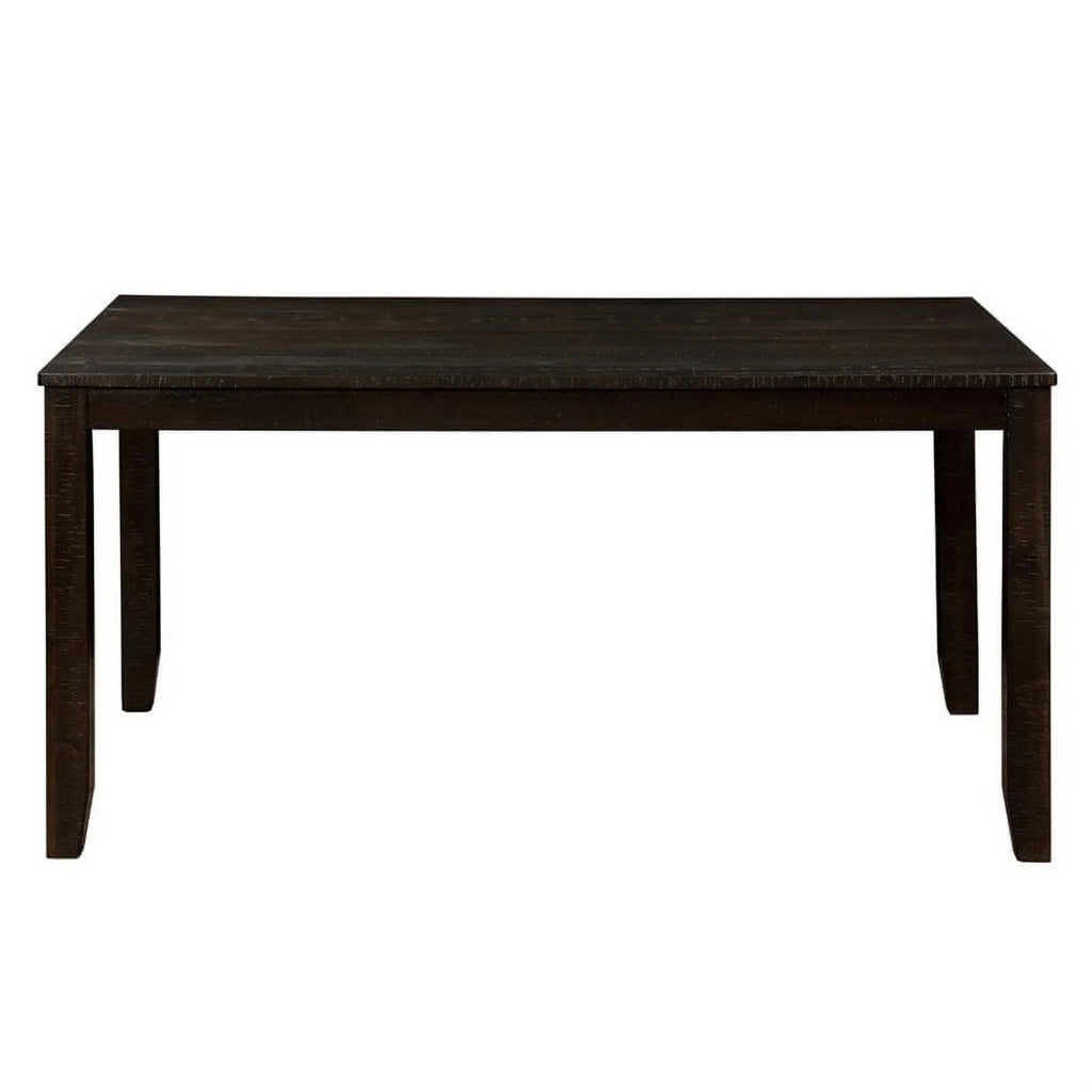 Brown 7 Piece Wood Dining Set A63351