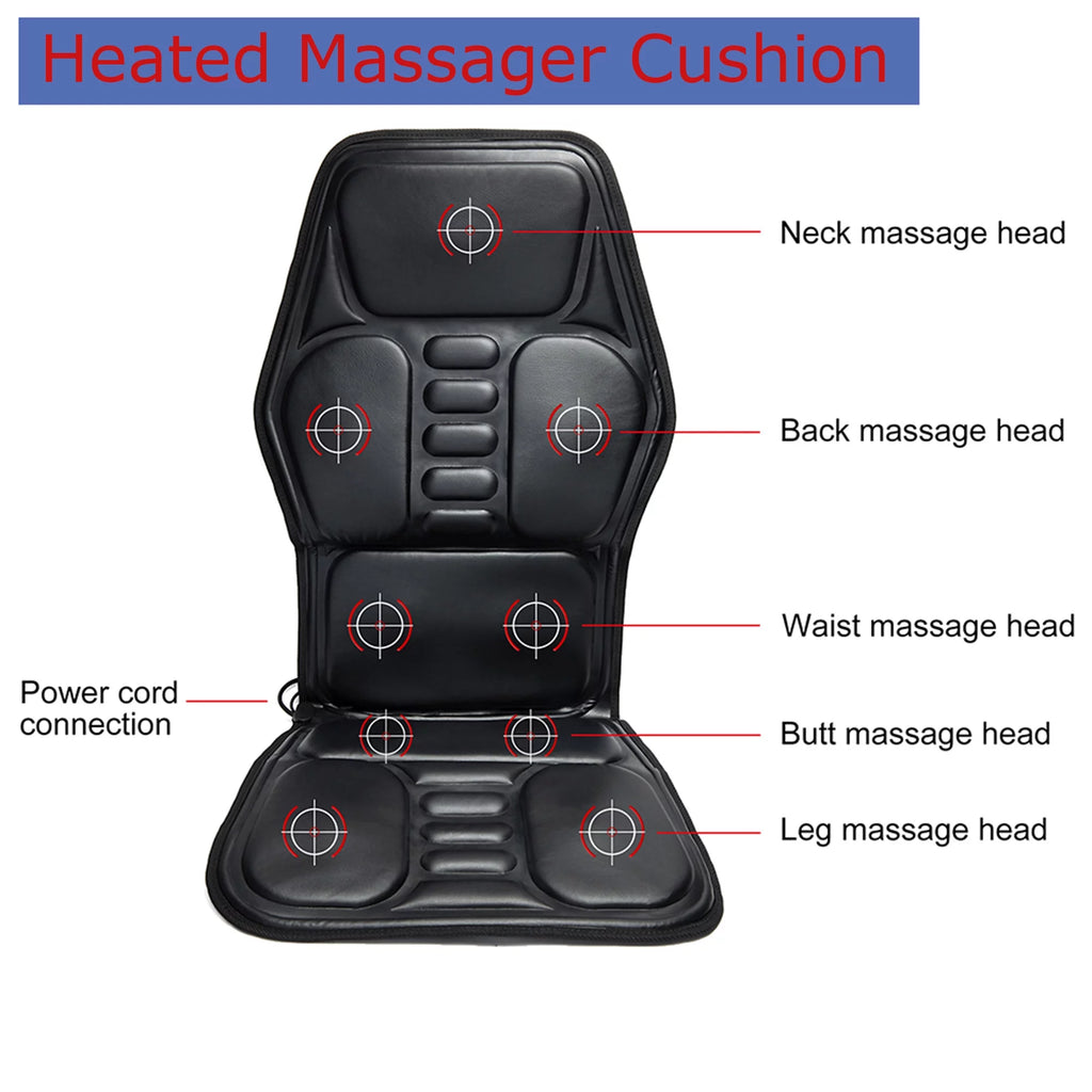 9 Mode Electric Seat Massager Cushion U706