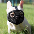 Adjustable Breathable Mesh Short Snout Dog Muzzle D6529