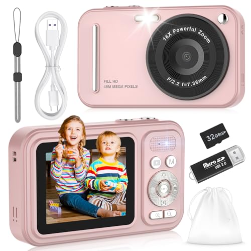 48MP FHD 1080P Compact Digital Camera with 16X Zoom D69850