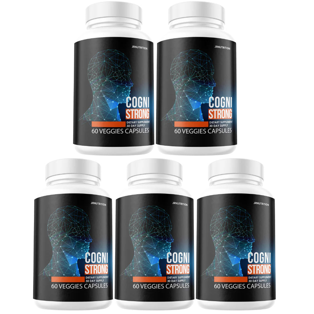 Brain Health Focus Nootropic Pills 5 Bottles I985474