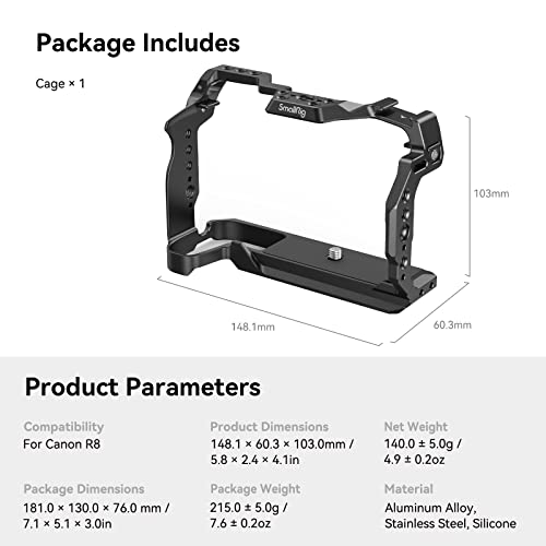 Camera Cage with Cold Shoe and NATO Rail Q935644
