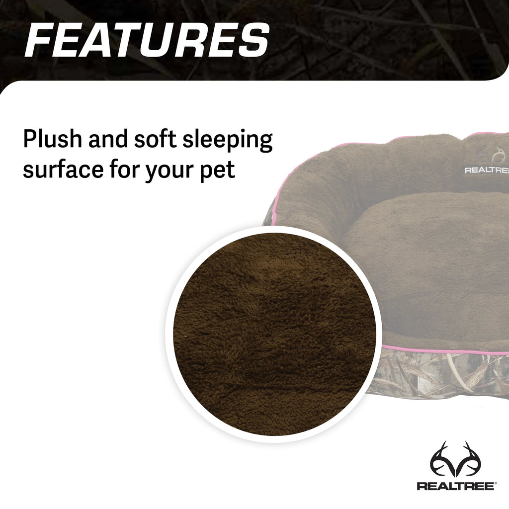 Camo Bolster Bed A349