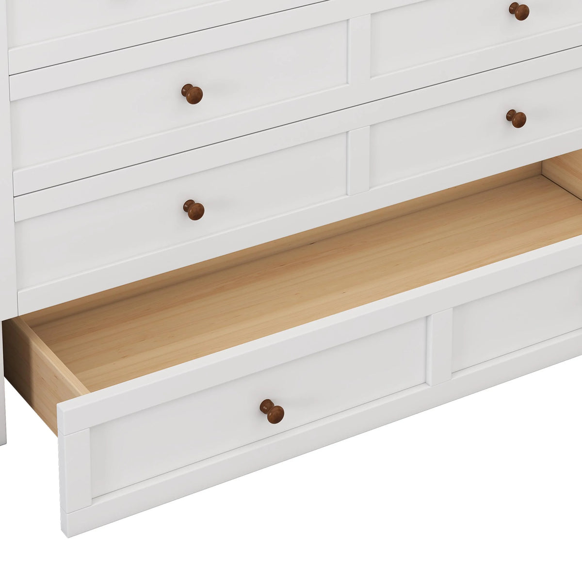 Queen Size Murphy Bed with Storage Drawer and Charging Station M33421