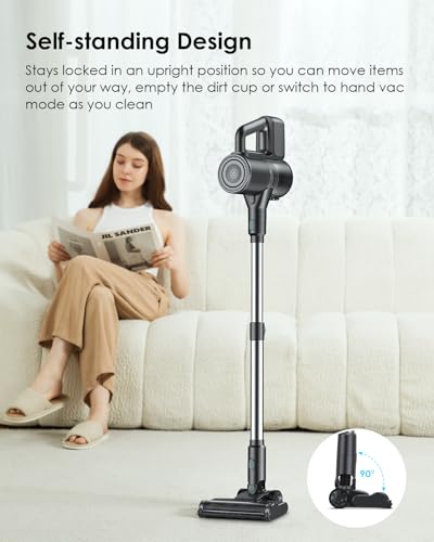40Kpa Lightweight Cordless Stick Vacuum Cleaner J842