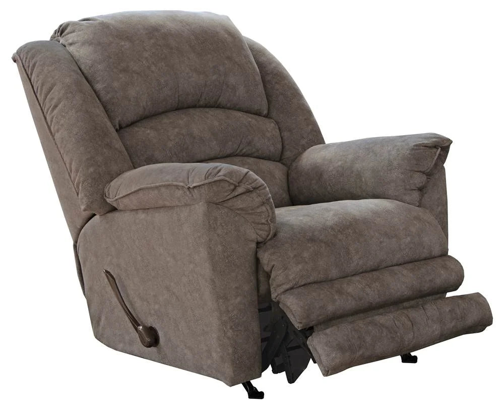 Steel Chaise Rocker Recliner with Ottoman L5873