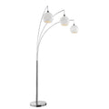 Three Light Arch Floor Lamp 50 Inches Wide by 85 Inches High M639636