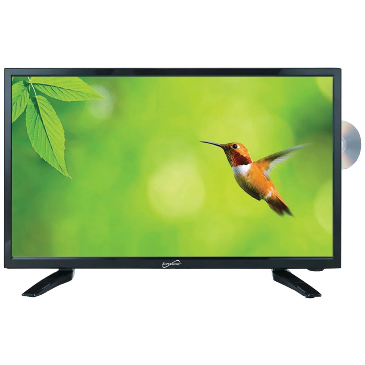 18.5 in. HD 720P Portable LED TV-DVD Combo & Full-Motion Mount N728984
