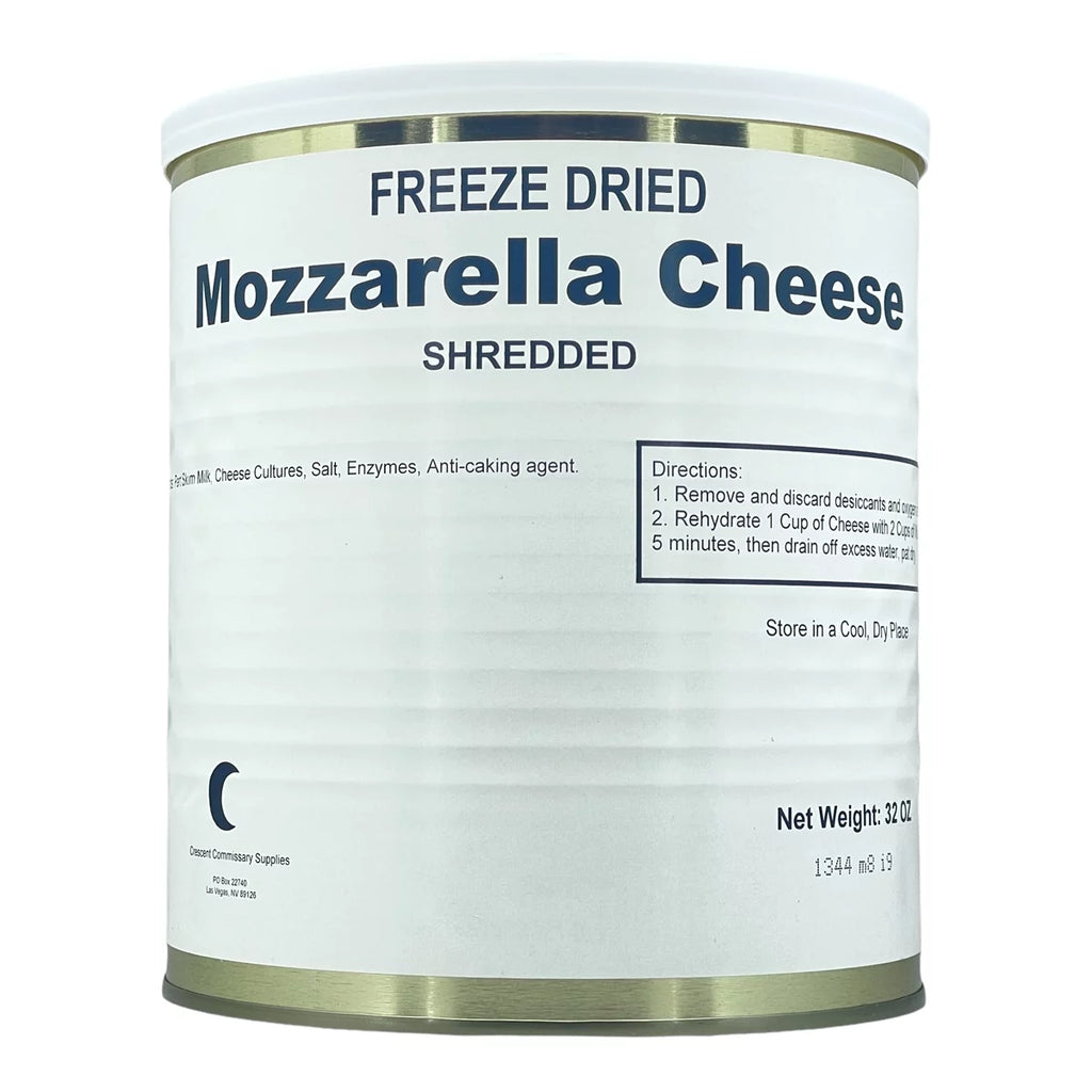 Freeze Dried Mozzarella Cheese #10 Can H2350