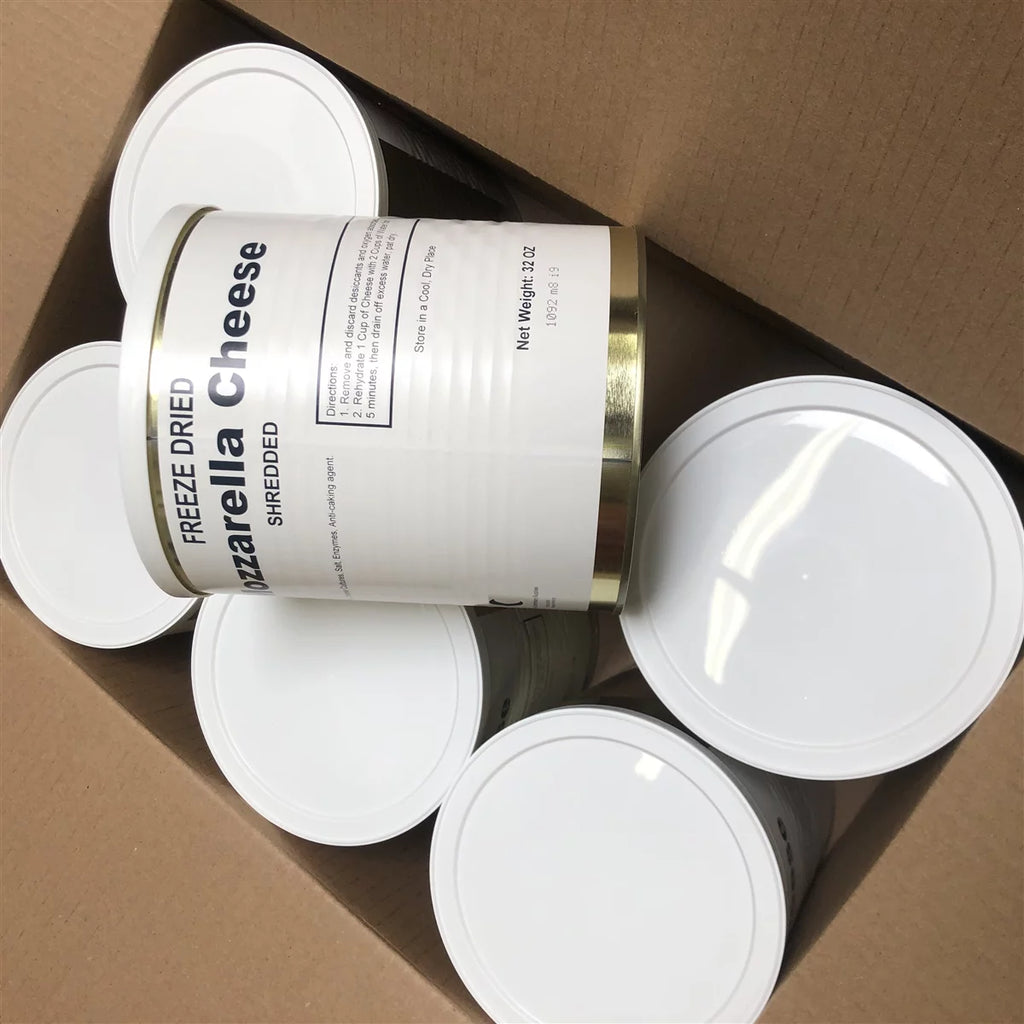 Freeze Dried Mozzarella Cheese #10 Can H2350