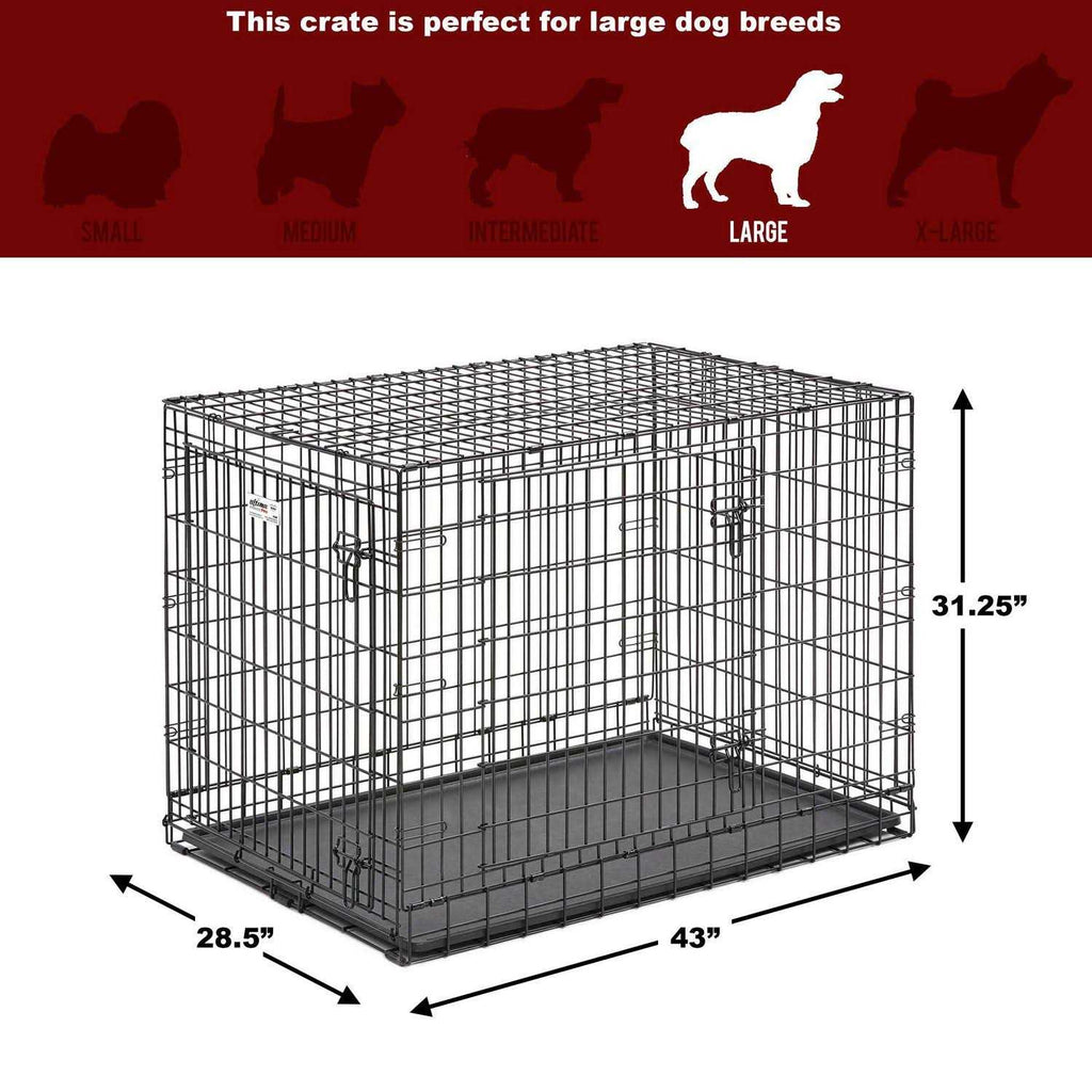 Double Door Dog Crate F7161