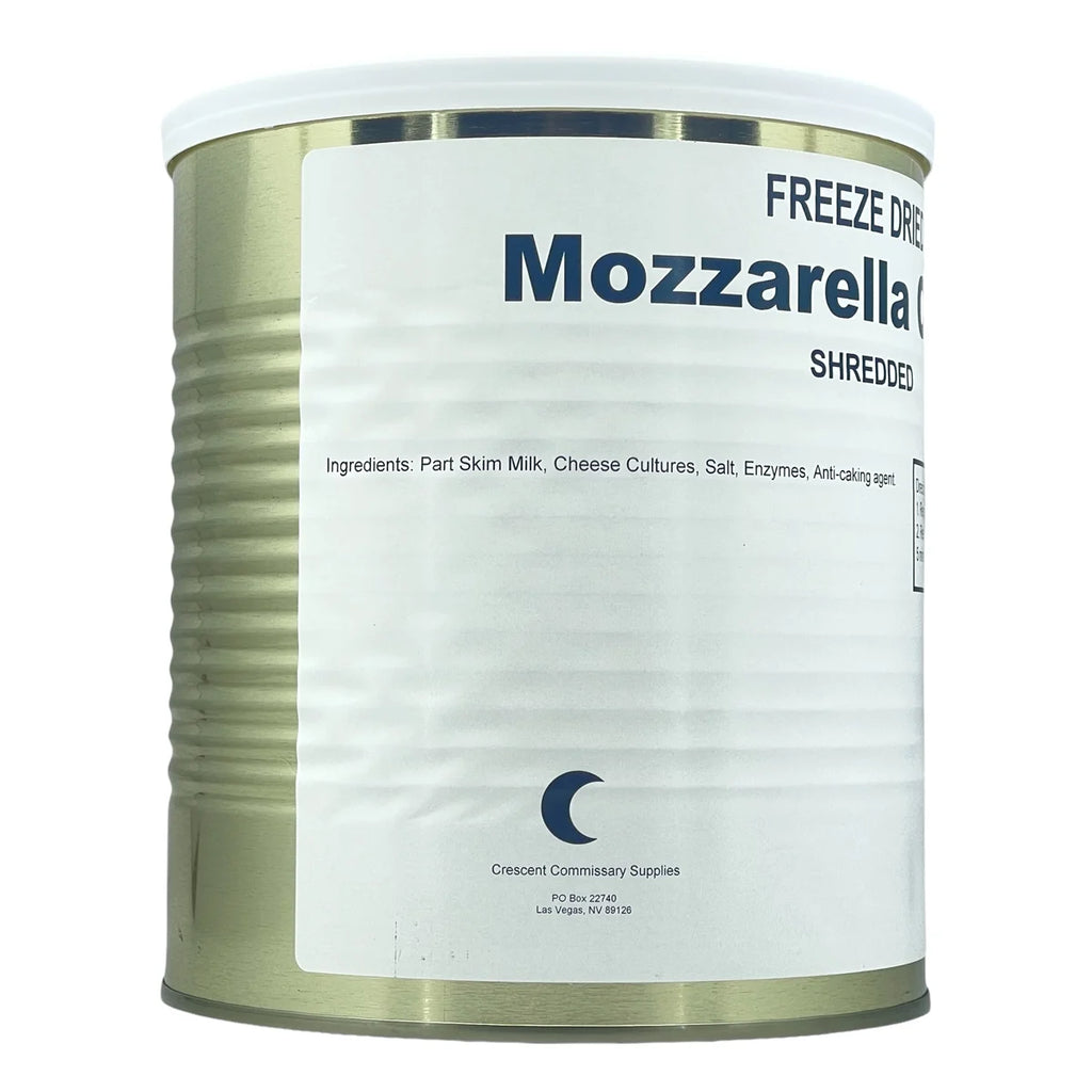 Freeze Dried Mozzarella Cheese #10 Can H2350
