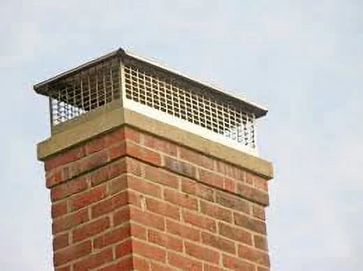 19-Inch x 19-Inch Multi Flue Stainless Steel Chimney Cap V6105