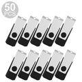 16GB USB 2.0 Flash Drive Swivel 50PCS Black Q94832
