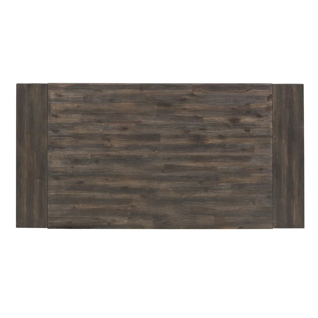 Chocolate Wood Trestle Table Top and Base X3154