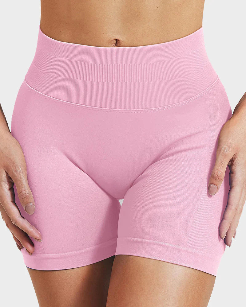 High-Waist Seamless Shorts J7238