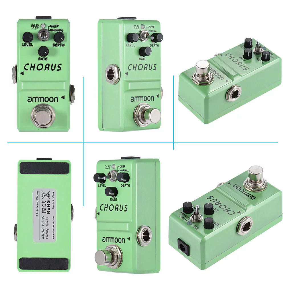 Analog Chorus Guitar Effect Pedal with True Bypass Y10559