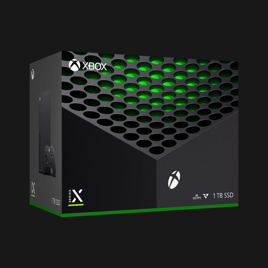 Black Video Game Console B59672