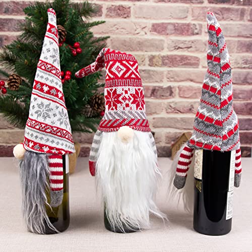 Christmas Wine Bottle Cover 4Pcs J8367