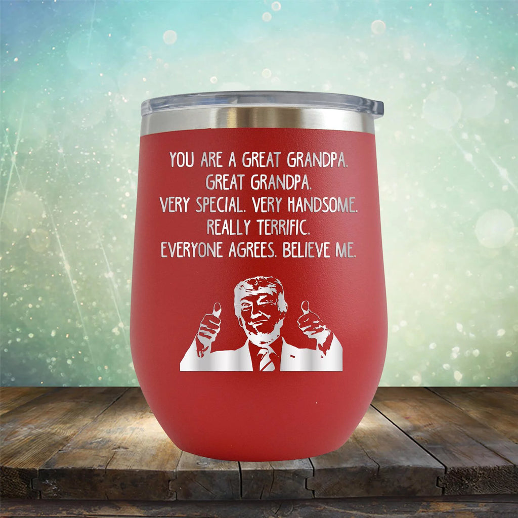Engraved 12 oz Red Wine Cup D789543