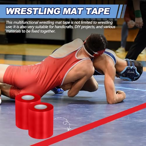 3 or 4 Inch x 65.6 ft PVC Gym Mat Tape I17707