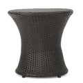 Multibrown Outdoor Wicker Side Table P5215