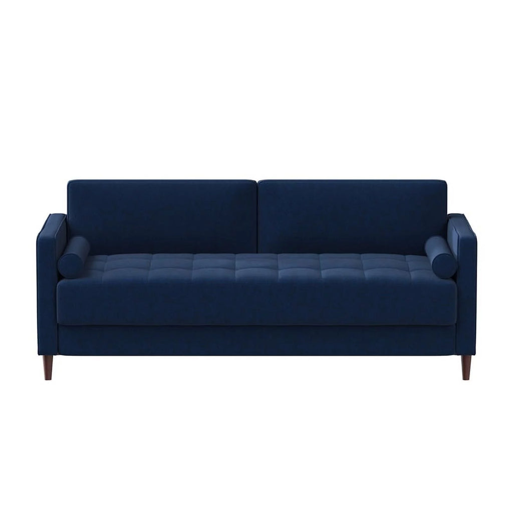 Navy Blue Fabric Sofa Set M8254