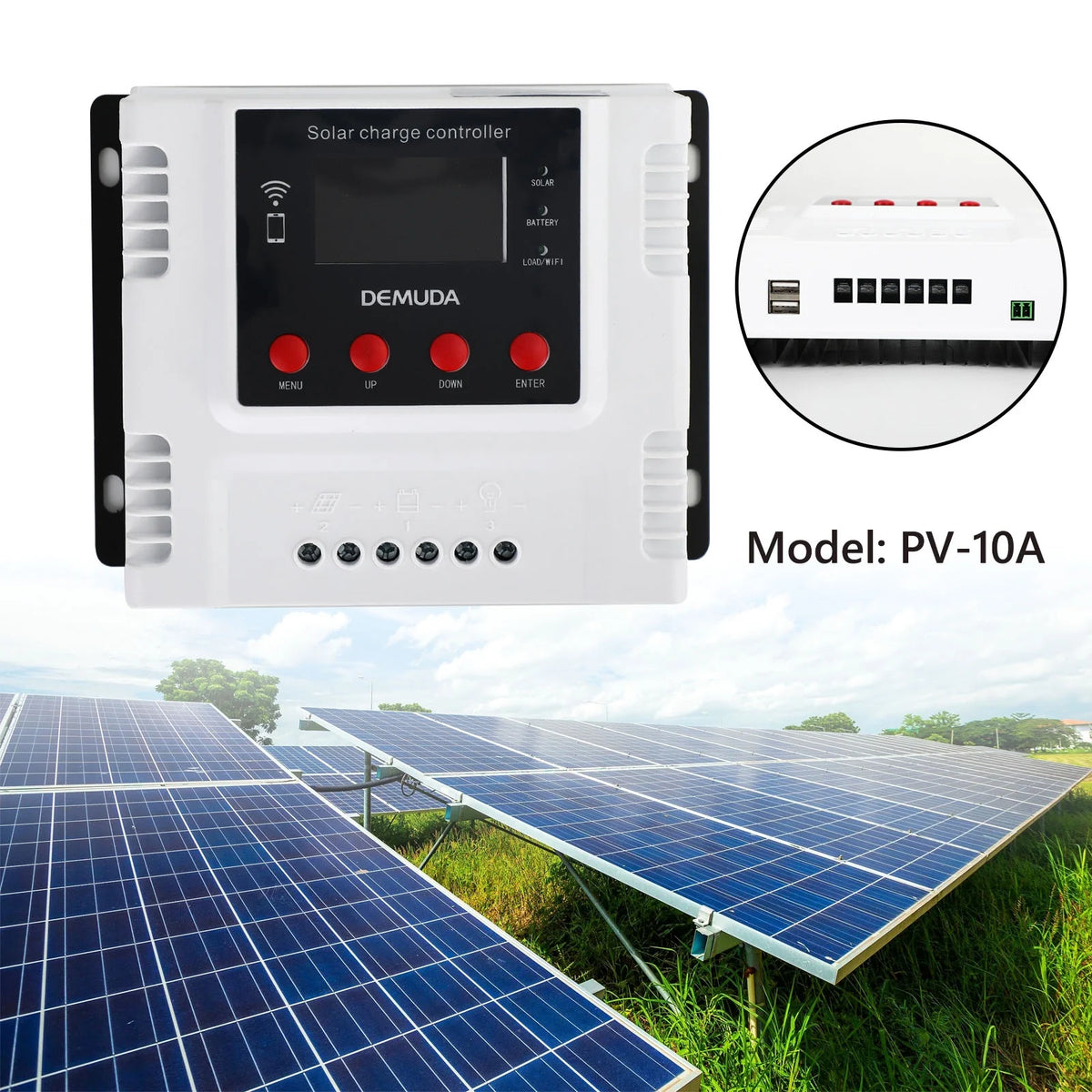 60A Solar Charge Controller C6845