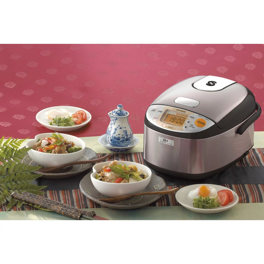 Induction Heating Rice Cooker and Warmer 3-Cup with 12-Knife set G9628