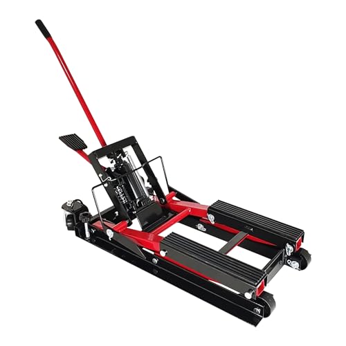 1500 Lb. Capacity Hydraulic Motorcycle Lift Jack with Foot Pad V78219