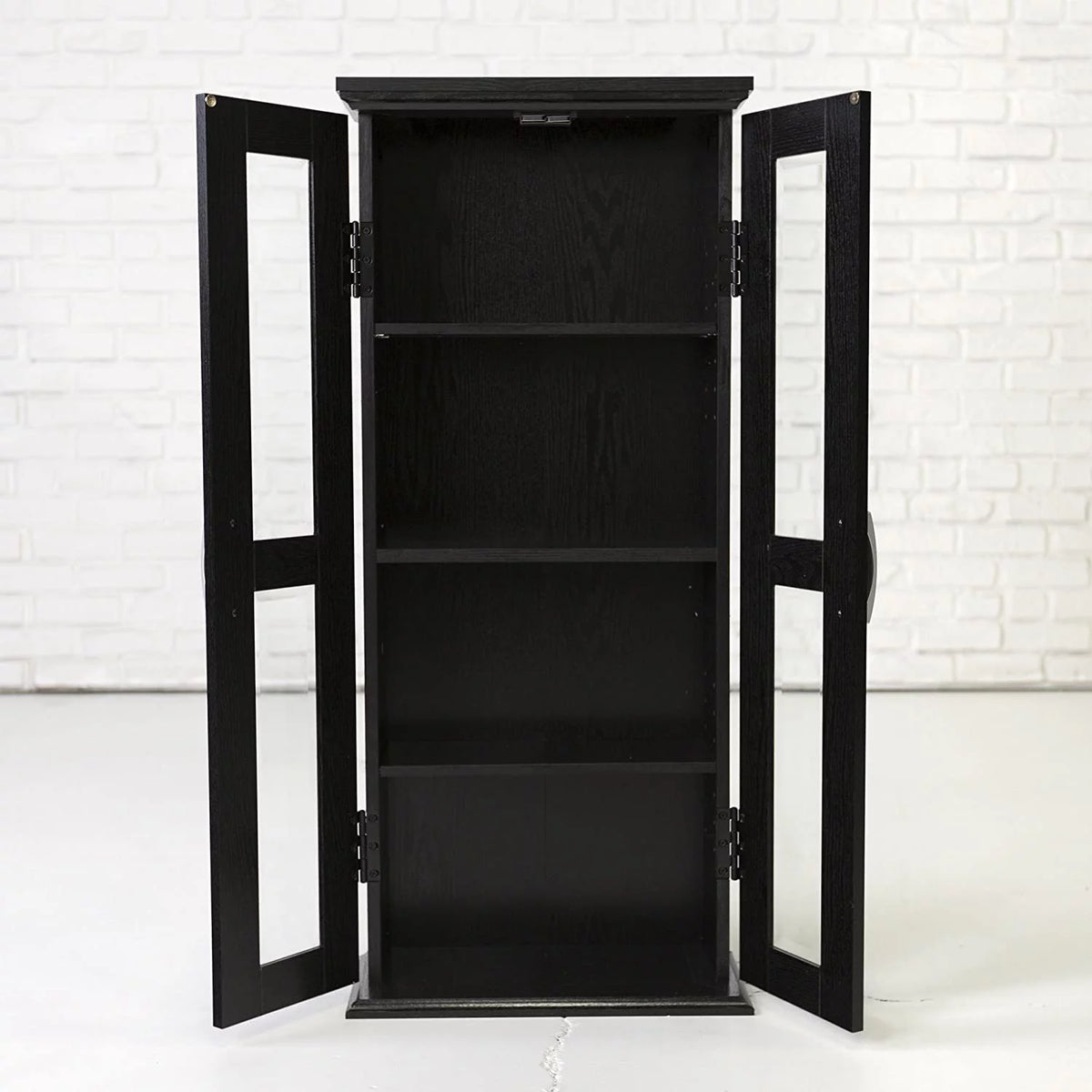 4 Tier Black Bookshelf H5622