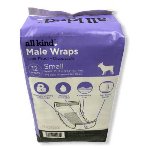Disposable Male Dog Wraps Q3343
