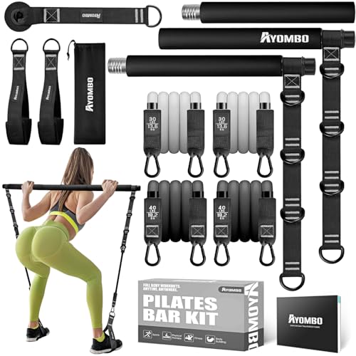 Pilates Bar Kit with Resistance Bands A4185