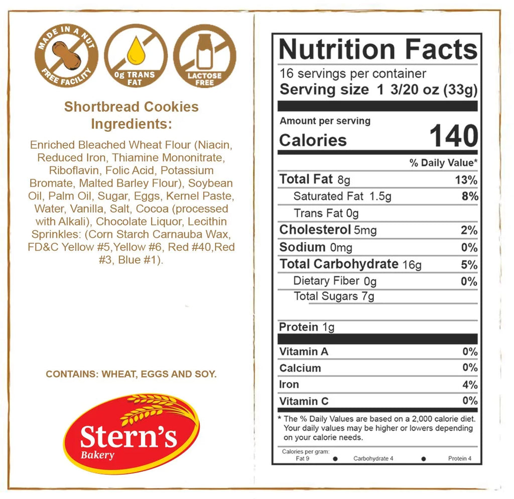 16 Count Individually Wrapped Cookies N57703