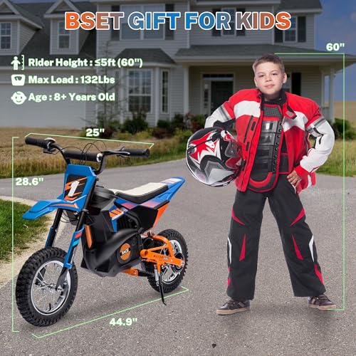 24V 250W Kids Electric Dirt Bike with Air-Filled Tires I368