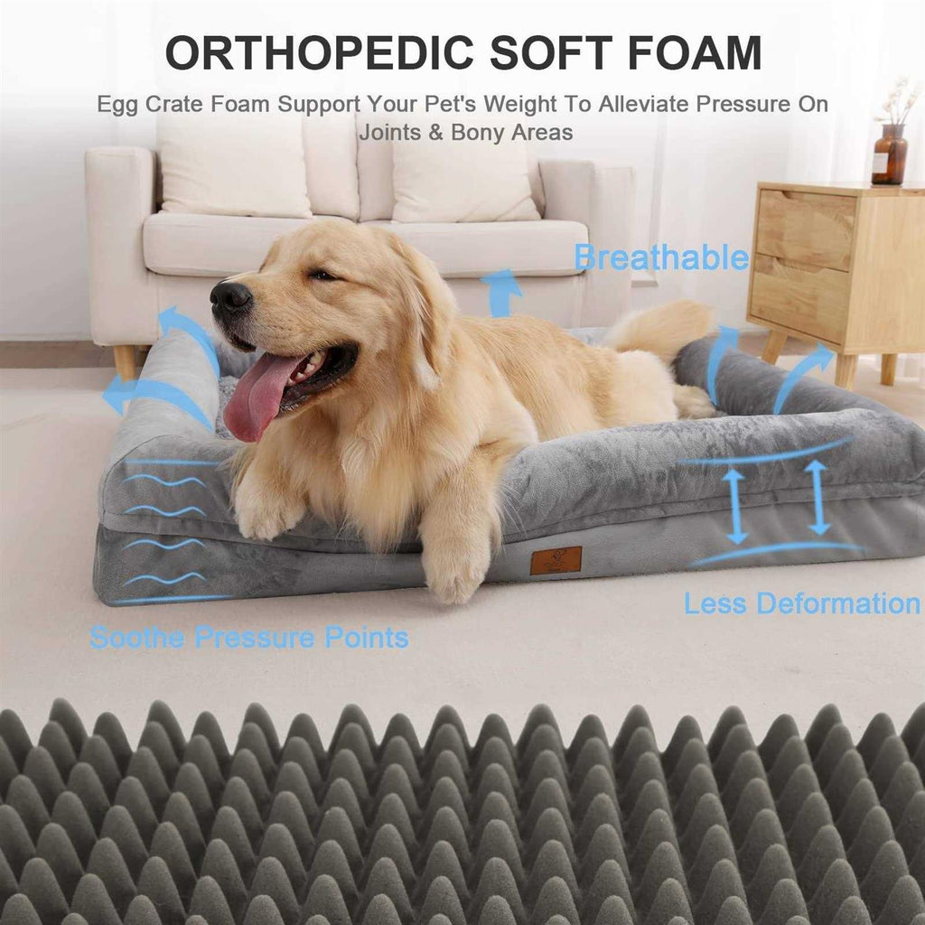 Orthopedic Washable Dog Bed with Removable Cover O901235