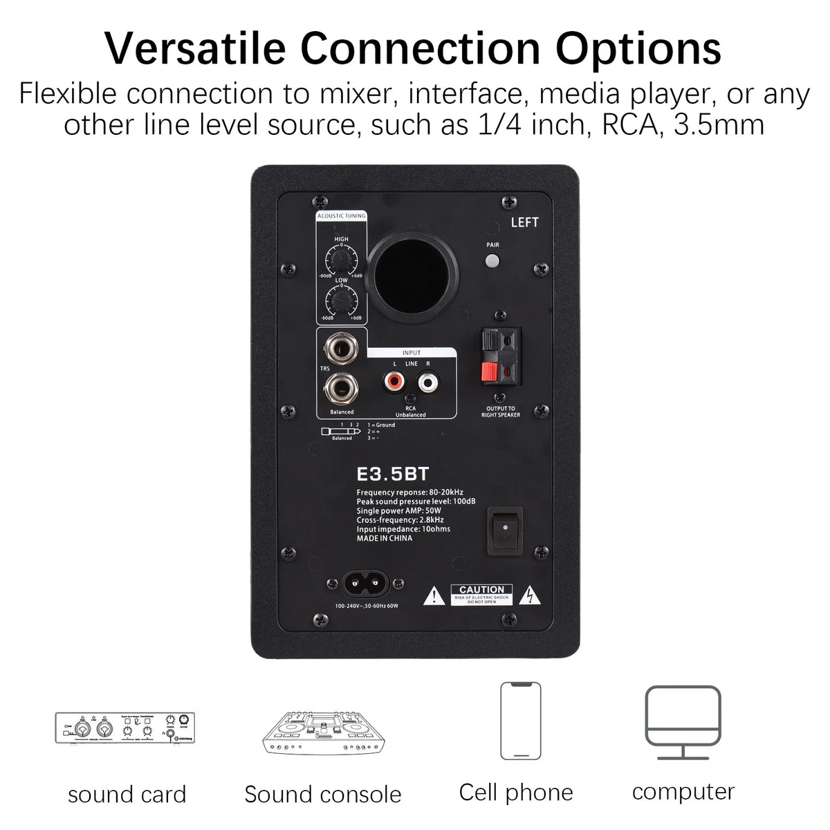 50W Active Near-field Studio Speakers P885064