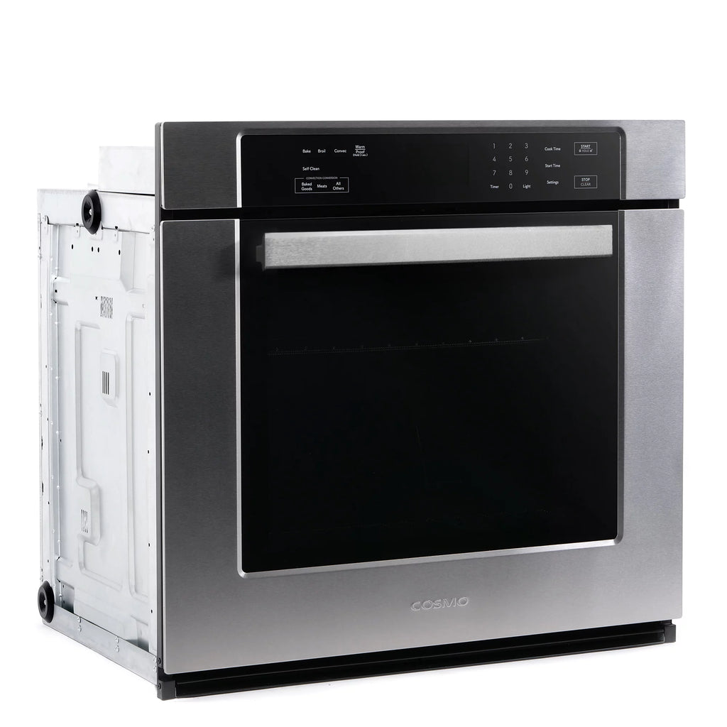 3 Piece Kitchen Appliance Package with Electric Cooktop Range Hood and Wall Oven M9664