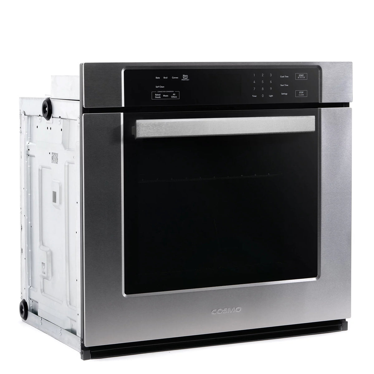 3 Piece Kitchen Appliance Package with Electric Cooktop Range Hood and Wall Oven M9664