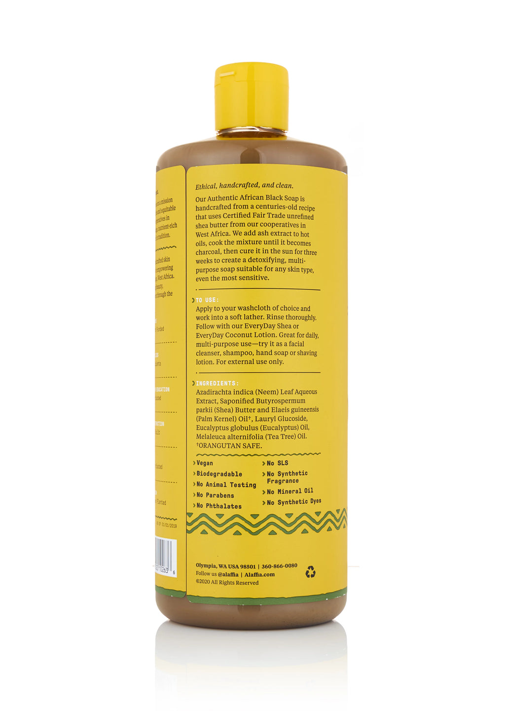 African Black Soap Eucalyptus Tea Tree 32 fl oz D707442